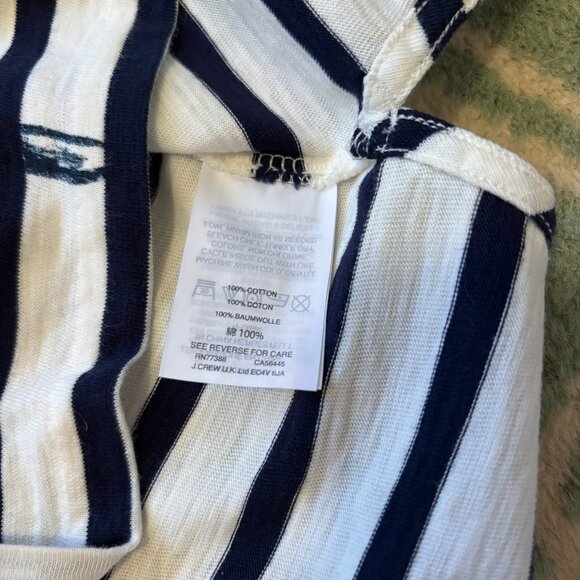 J. Crew stripe boatneck with Whale detail S - Picture 5 of 7
